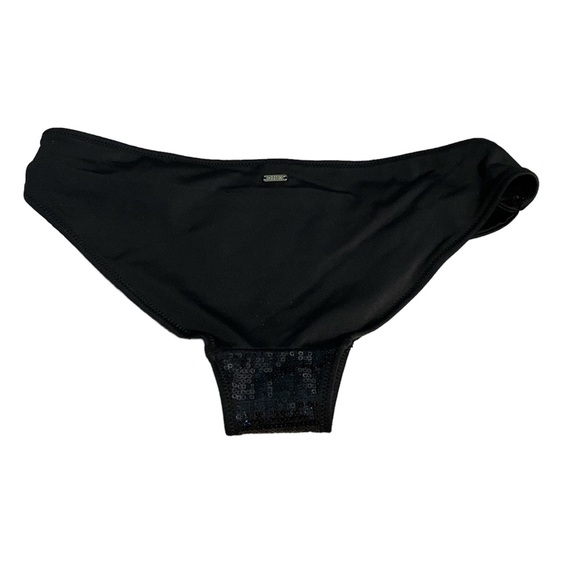 Black Sequin Detailed sexy VS Bikini Bottoms great condition - Picture 3 of 4